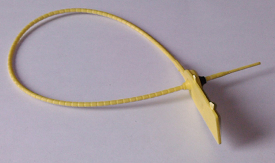 Custom Plastic Security Seals For Containers PP or PE , 40kgs Pull Load