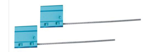Blaue Durchmesser-hohe Sicherheits-LKW-Dichtungen des Flugzeug-Kabel-2mm für Fahrzeug mit PAS17712 C-106A