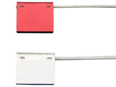 Ziehen Sie Dichtungen der strengen Sicherheitsmaßnahmen/Kabel-Dichtung mit 1.8mm Durchmesser-Flugzeug-Kabel ISO PAS17712