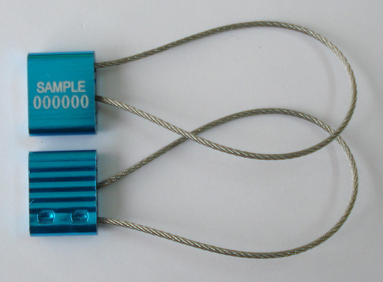 Ziehen Sie enge Gold Anhänger Sicherheitsplomben / Abdichtung mit Zink-Material für Boxen Meter Kabel